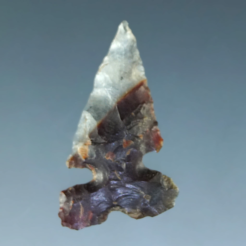 13/16" Desert Sierra made from beautiful red and clear agate. California.