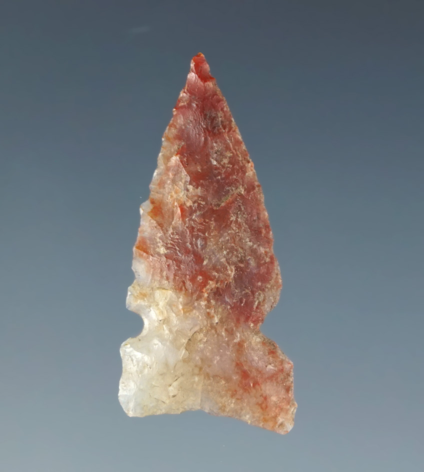 15/16"  Desert Delta made from red and white semi translucent material California.