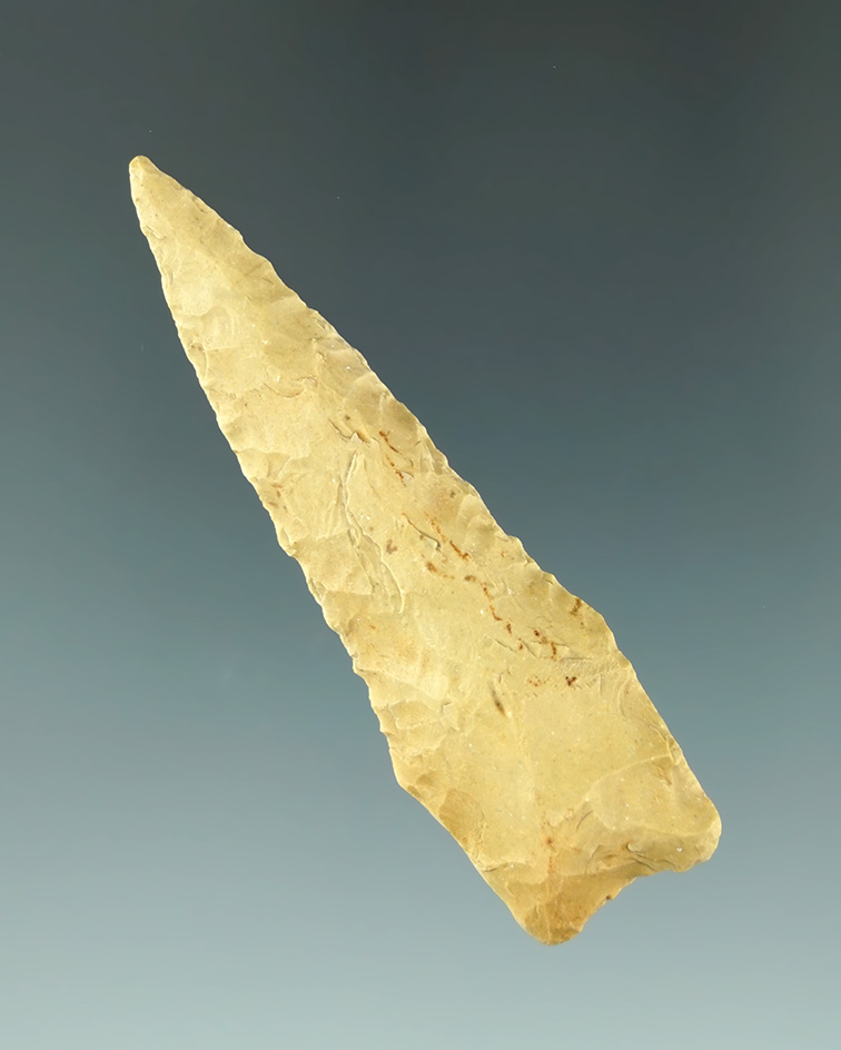 2 1/2" Drill form found in Missouri. That is nicely patinated.