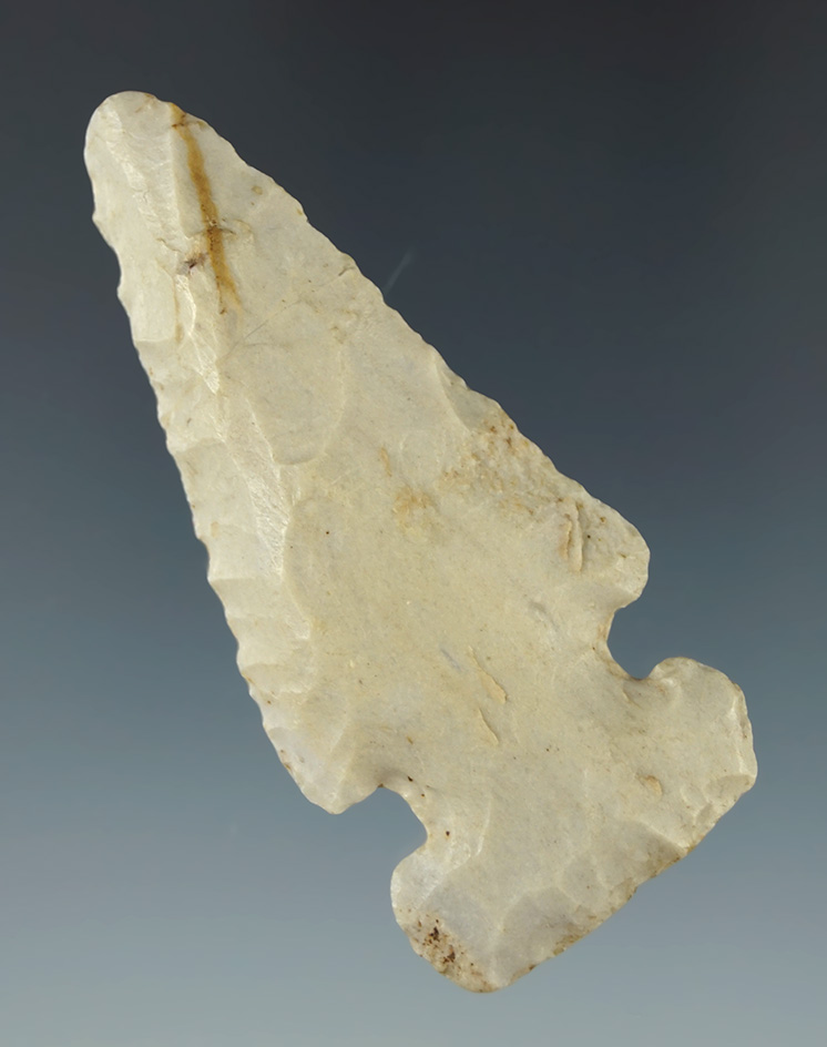 2 13/16" Thebes found in southern Indiana. Nicely beveled. Comes with a Rogers COA.