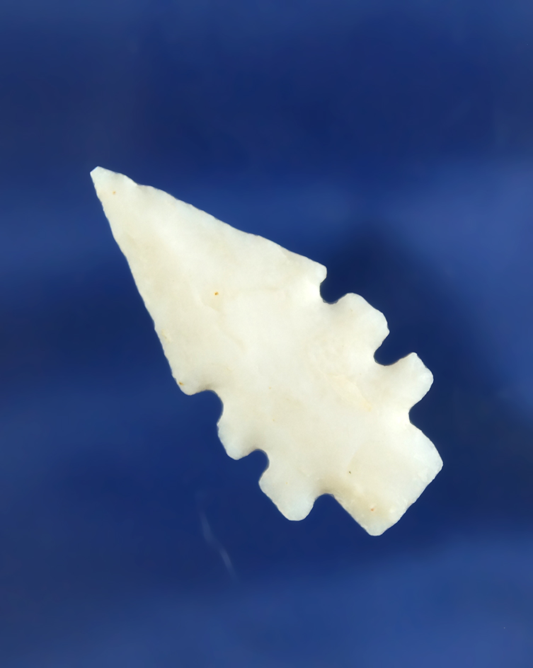 1 9/16" Duran point found in New Mexico.