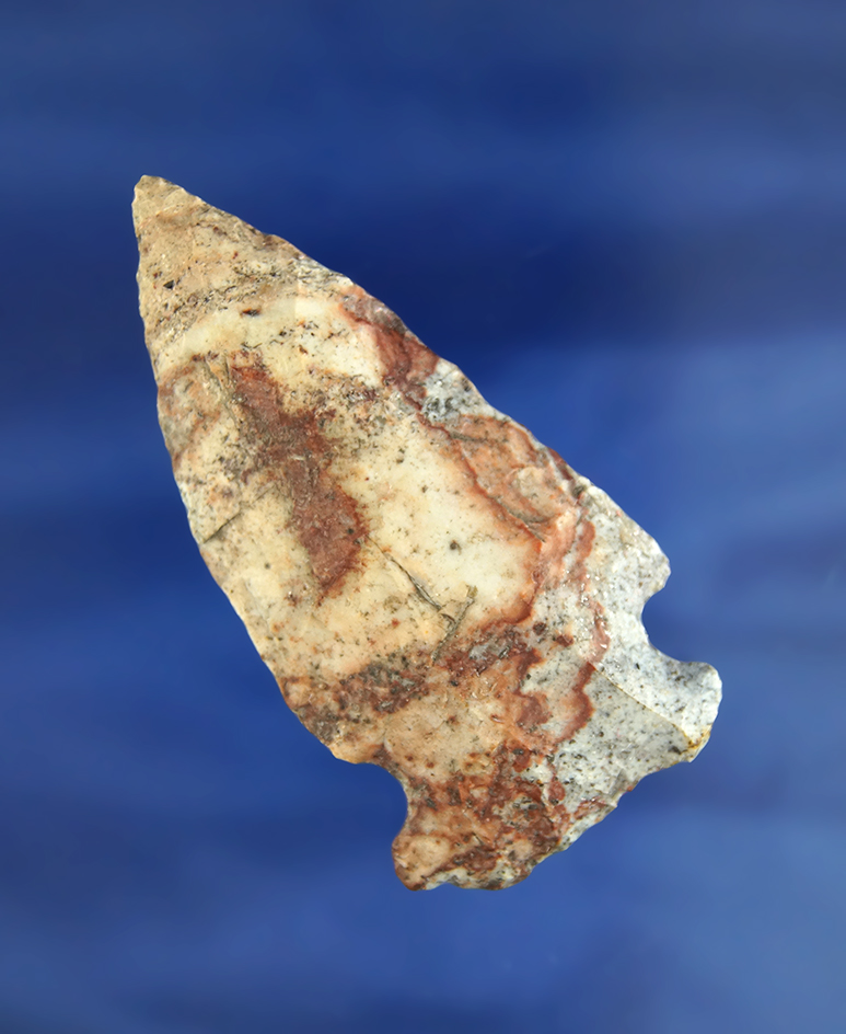 2 3/4" Helton point made from heat-treated material found in Illinois.