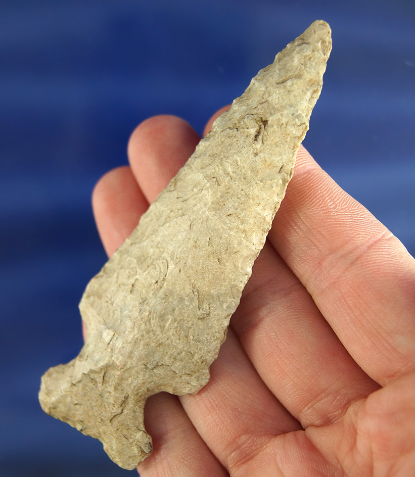 Heavily patinated 3 7/16" Sidenotch Knife found in Missouri.