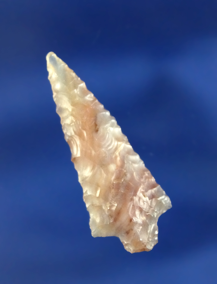 1 9/16" Rabbit Island made from beautiful semi translucent multi-colored Agate.  Washington.