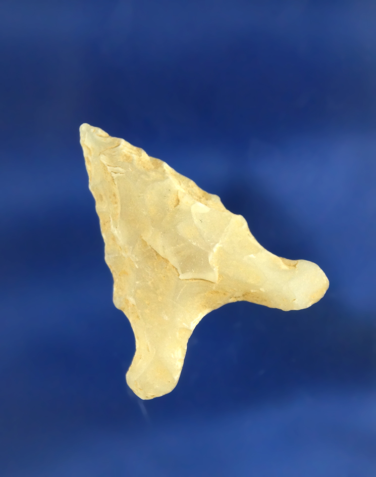 Classic style 1/16" Hardaway found in North Carolina that is well patinated.