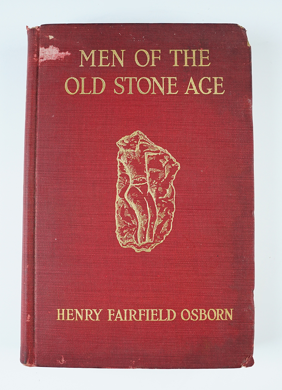 Hardcover Book: "Men of the Old Stone Age" by Henry Fairfield Osborn. 