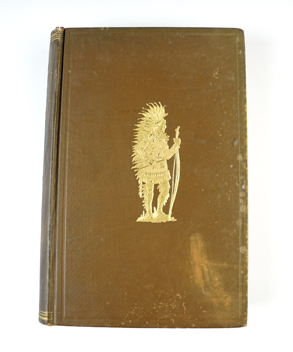 Hardcover Book: "On The Frontier With Colonel Antes" by Edwin MacMinn, 1900.
