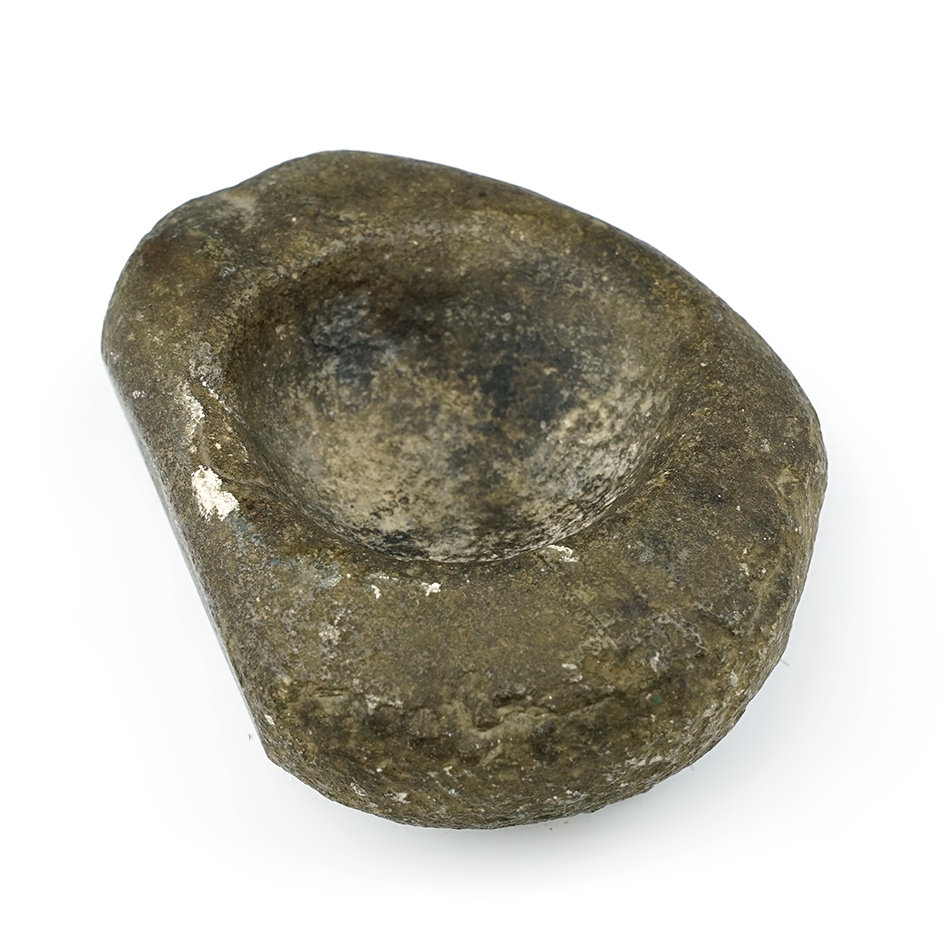 5" wide stone bowl found near Goldendale Washington by the Columbia River.