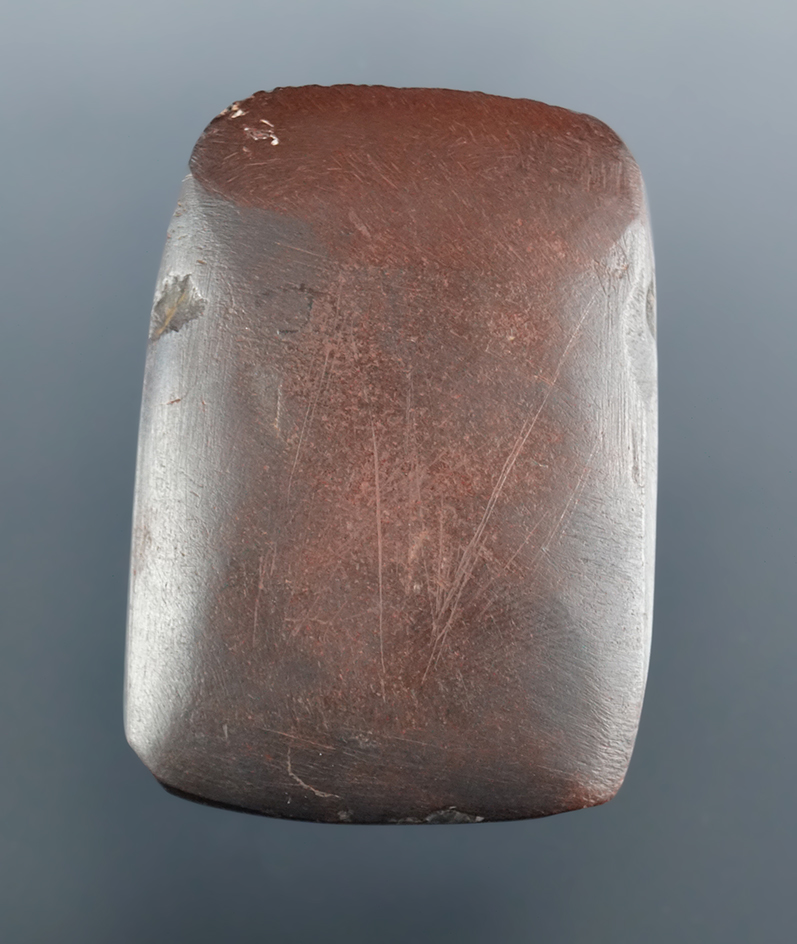 2" miniature Hematite Celt found in Illinois.