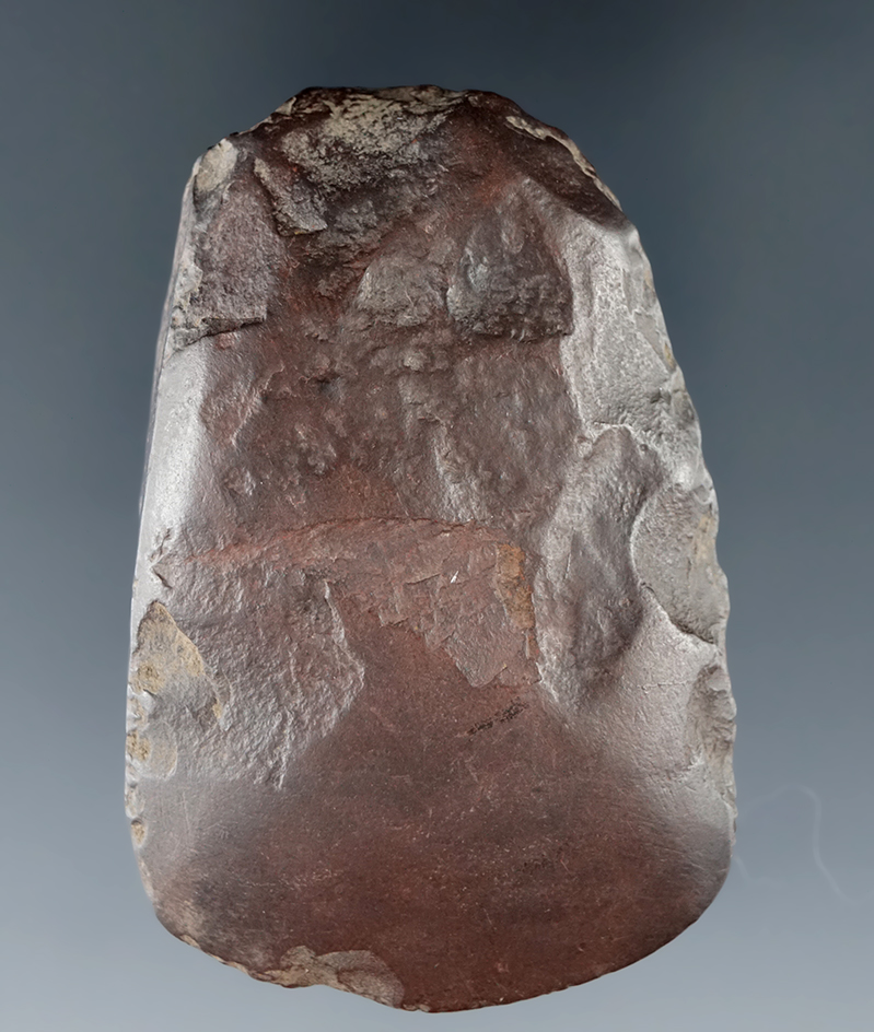 2 9/16" miniature Hematite Celt found in Indiana.