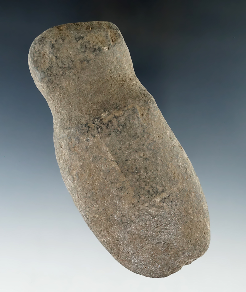 4 3/4" heavily patinated full grooved Axe found in New Jersey