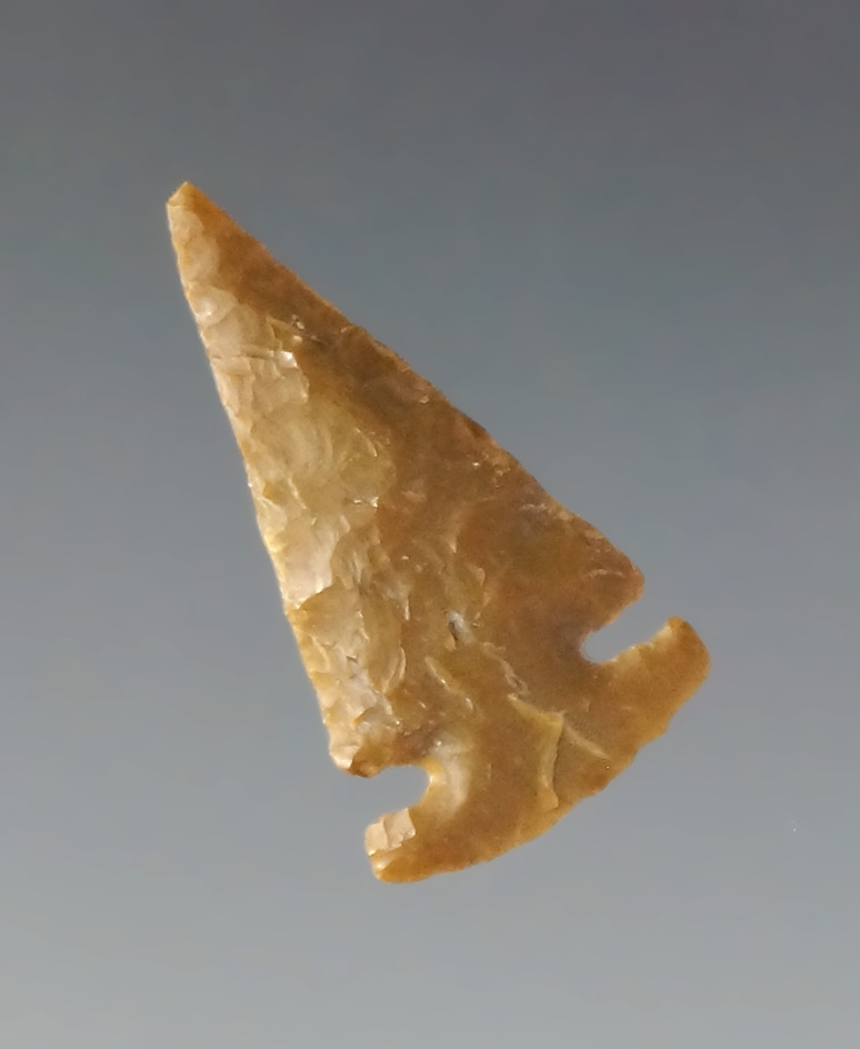 7/8" Bonito point found in New Mexico by Dave Blossom in Rio Arriba County New Mexico.