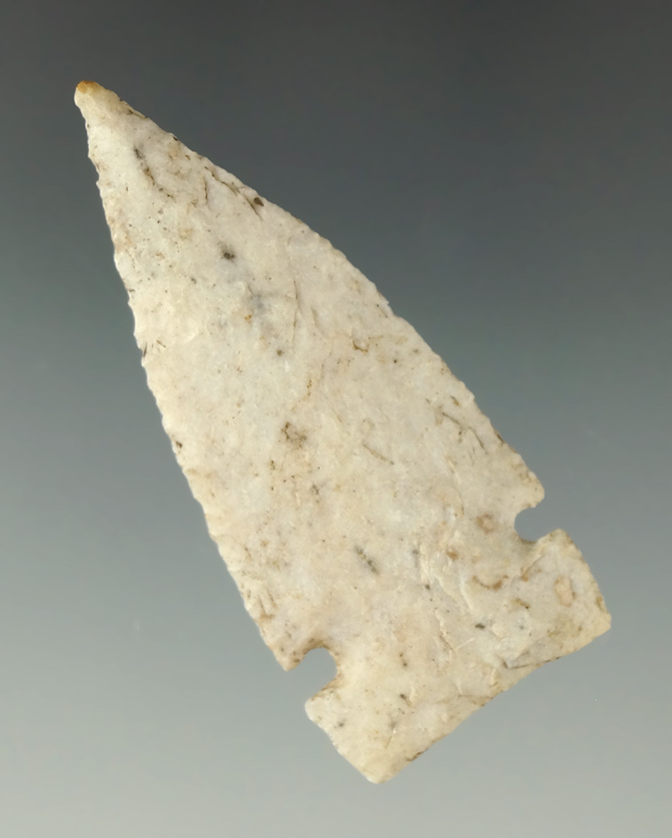 2 5/16" Cache River found in Arkansas. From the Museum of Native American History.