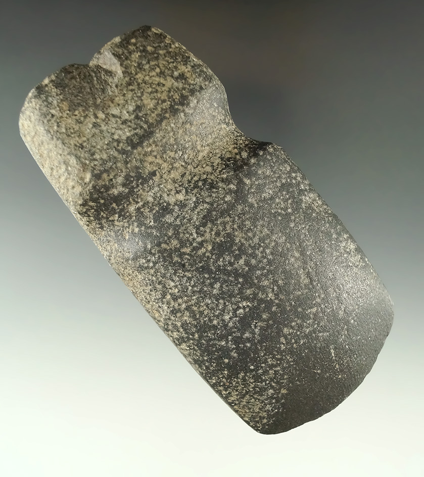 4" long 3/4 grooved Axe found in Kansas.
