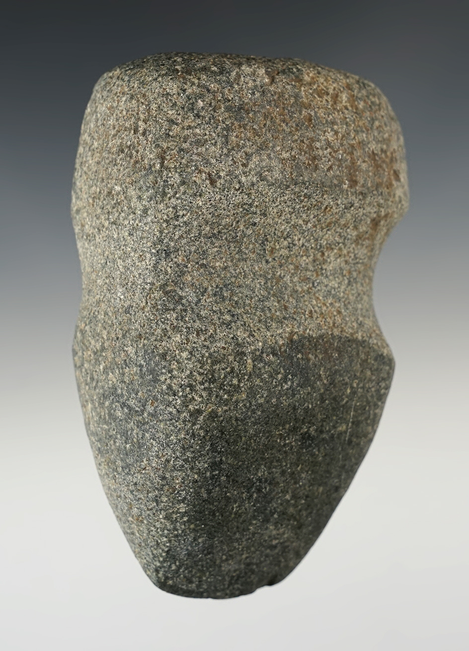 4 3/8" long 3/4 grooved Axe found in New Mexico.