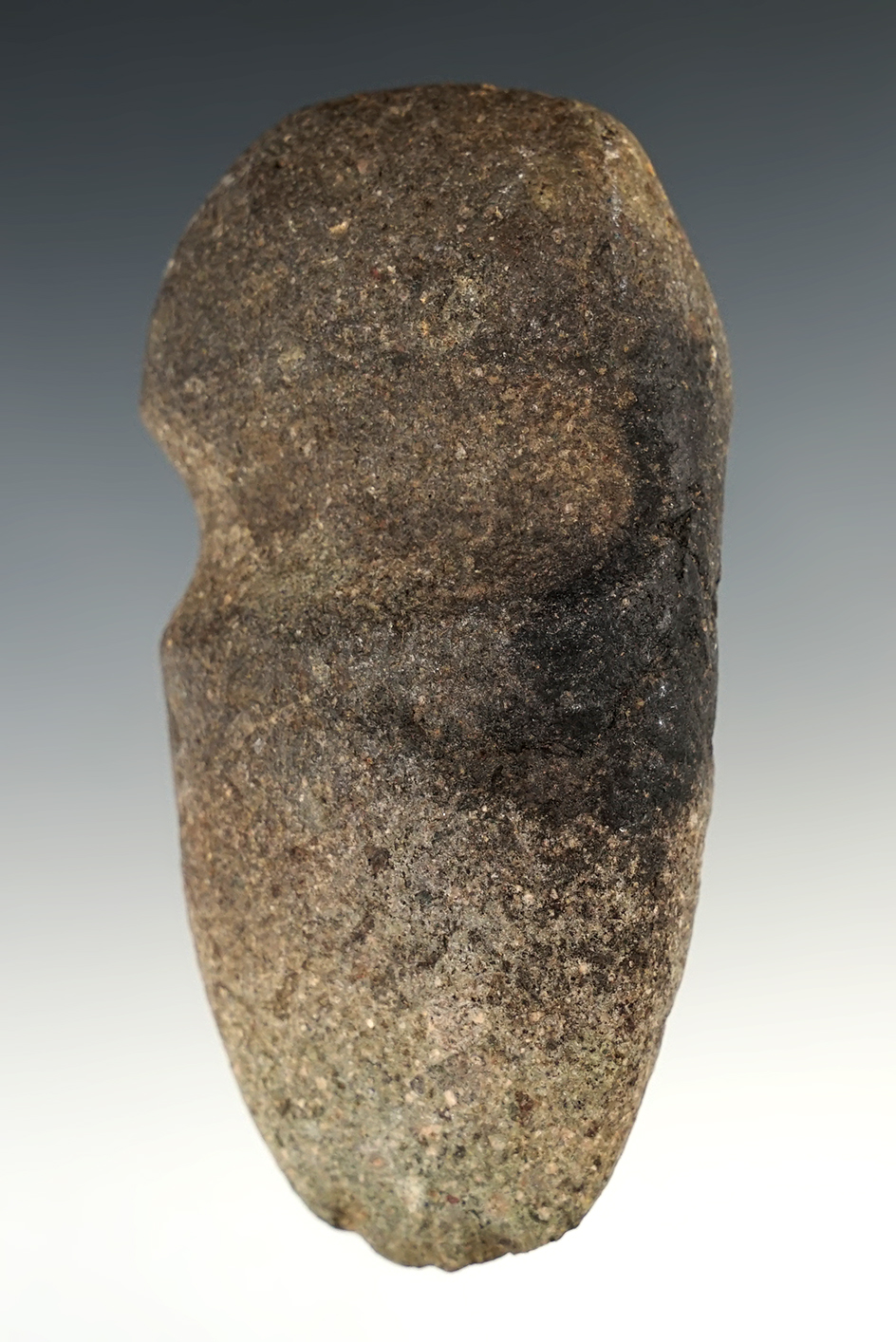 Unique! 3 5/8" miniature 3/4 grooved Axe found the New Mexico.