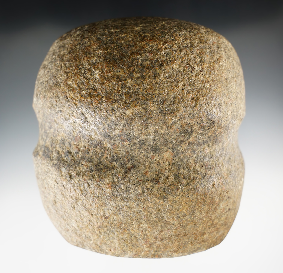 Large heavily patinated 4 1/2" wide Full Grooved Maul found in Ohio.