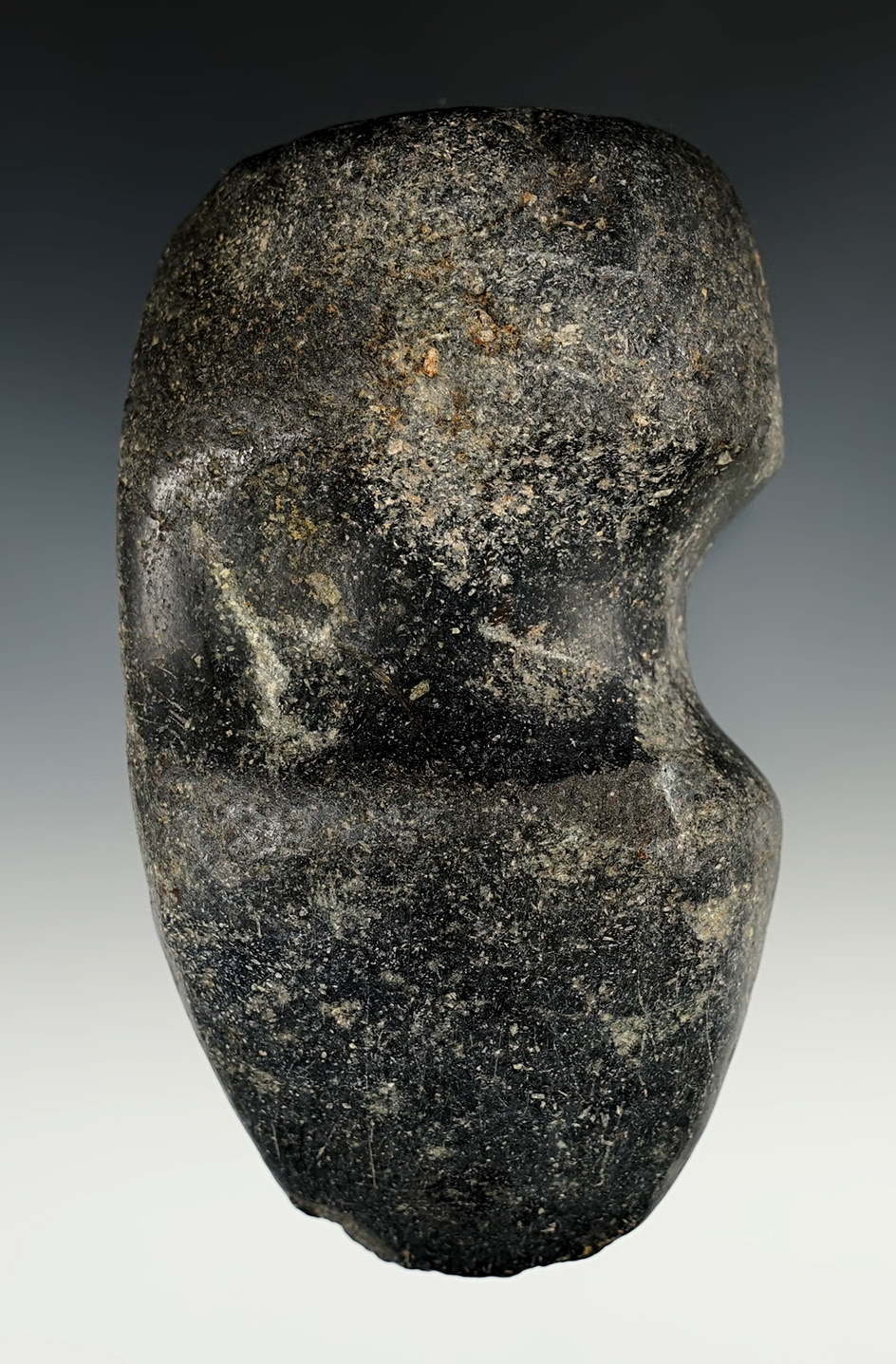 4 7/8" long 3/4 grooved Hohokam Axe found in southern Arizona.