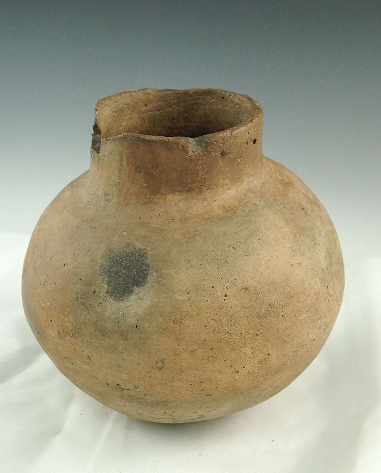 6" tall bottle found near the Ohio River by Rocky Moore in 1979.