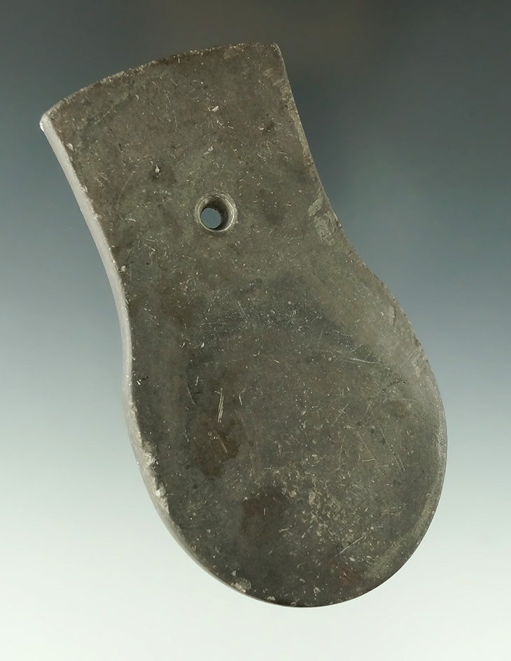 4 5/16" Keyhole Pendant Ex. Albert Fudge collection. Randolph Co., Indiana in the 1800s. Ex. Dr. Mil