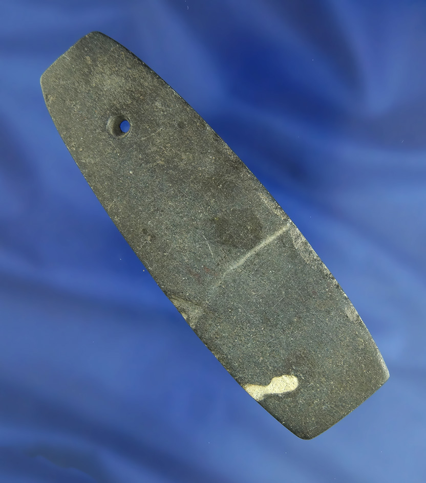 4 3/16" slate Pendant found in southern Ohio.