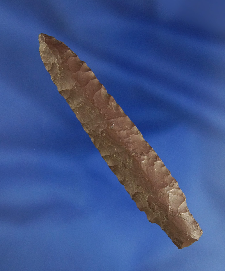 Well styled 3 5/16" Bear Point found in Alaska made from brown Jasper in very good condition.