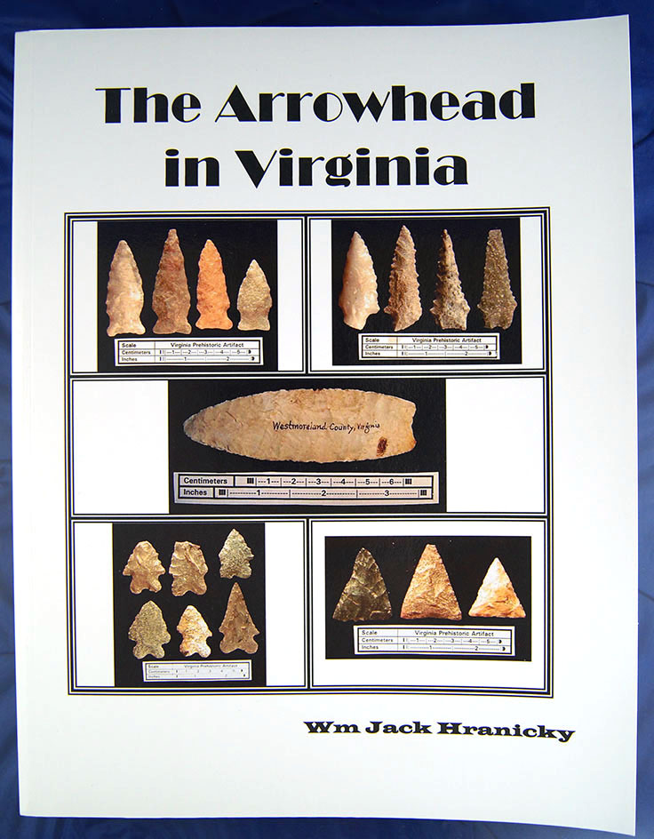 Softcover: The Arrowhead in Virginia by Hranicky.
