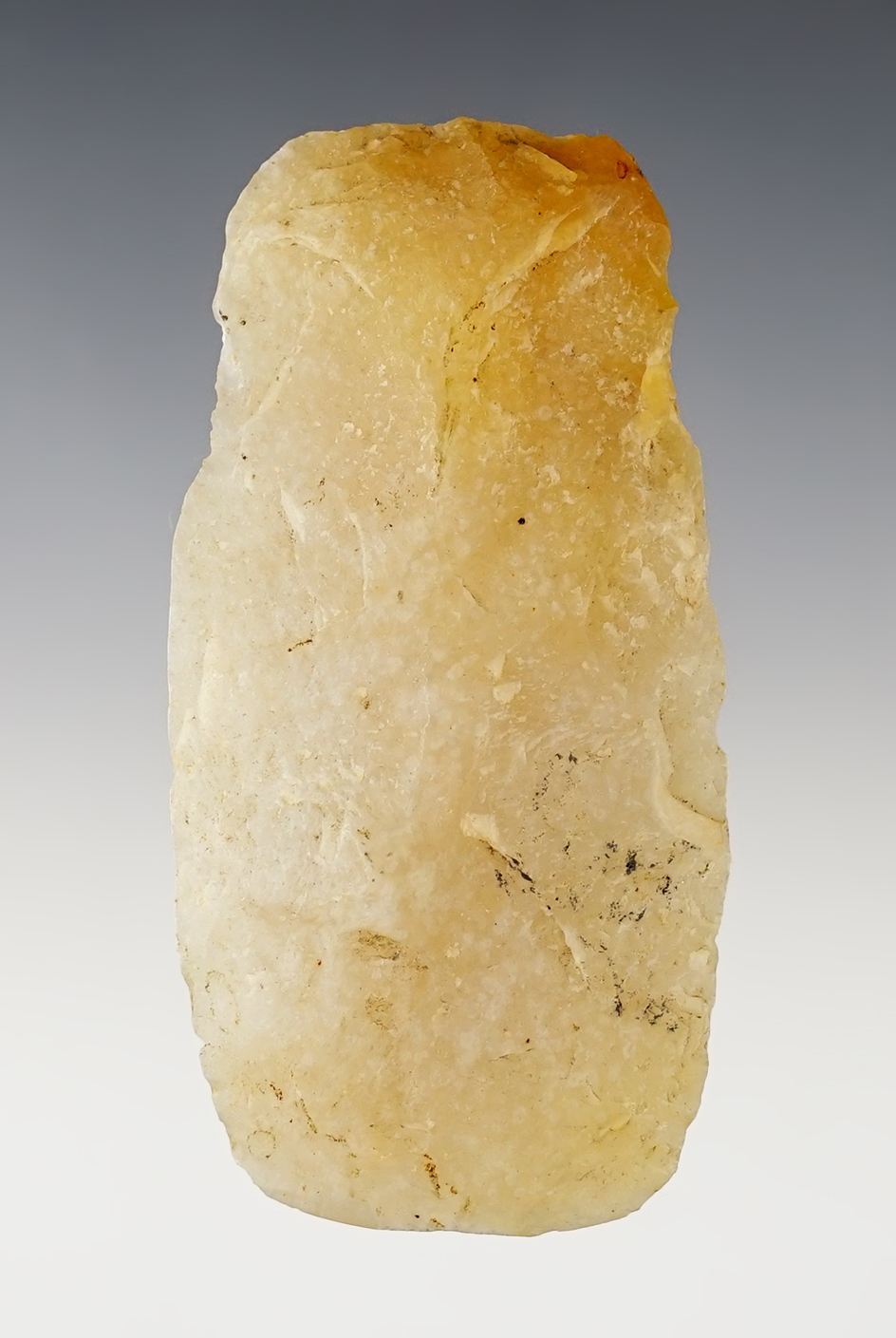 3 3/4" Quartz Celt with a nice bit and good use polish.