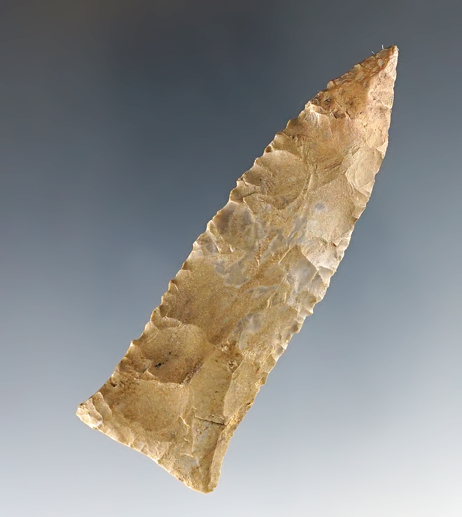 Nice edgework on this 2 3/4" Copena found in the Kentucky/Tennessee area.