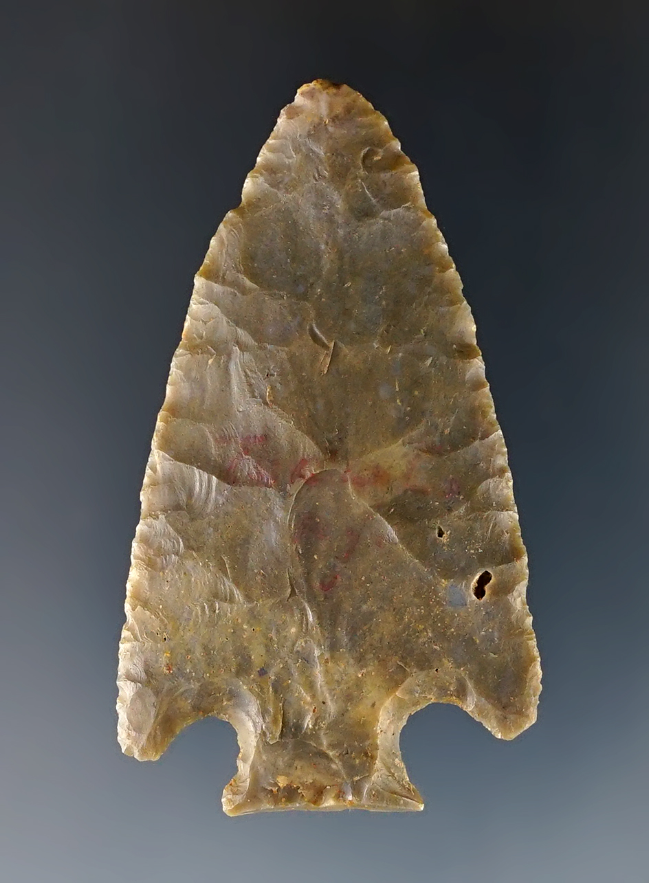 2 7/16" Cornernotch found in Kentucky in the early 1900's. Ex. Dr. Homer Scaggs collection. 