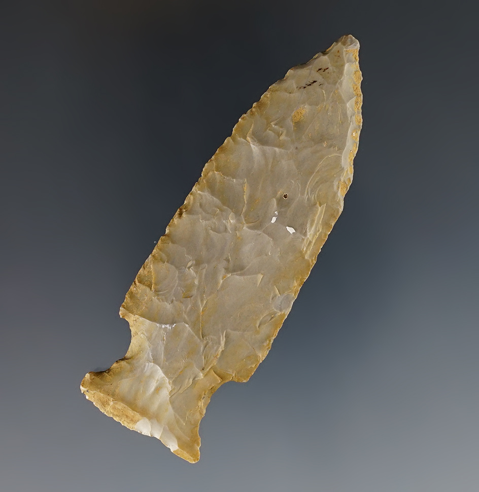 Nice 3 1/8" Cornernotch Point found in Meade Co., Kentucky.