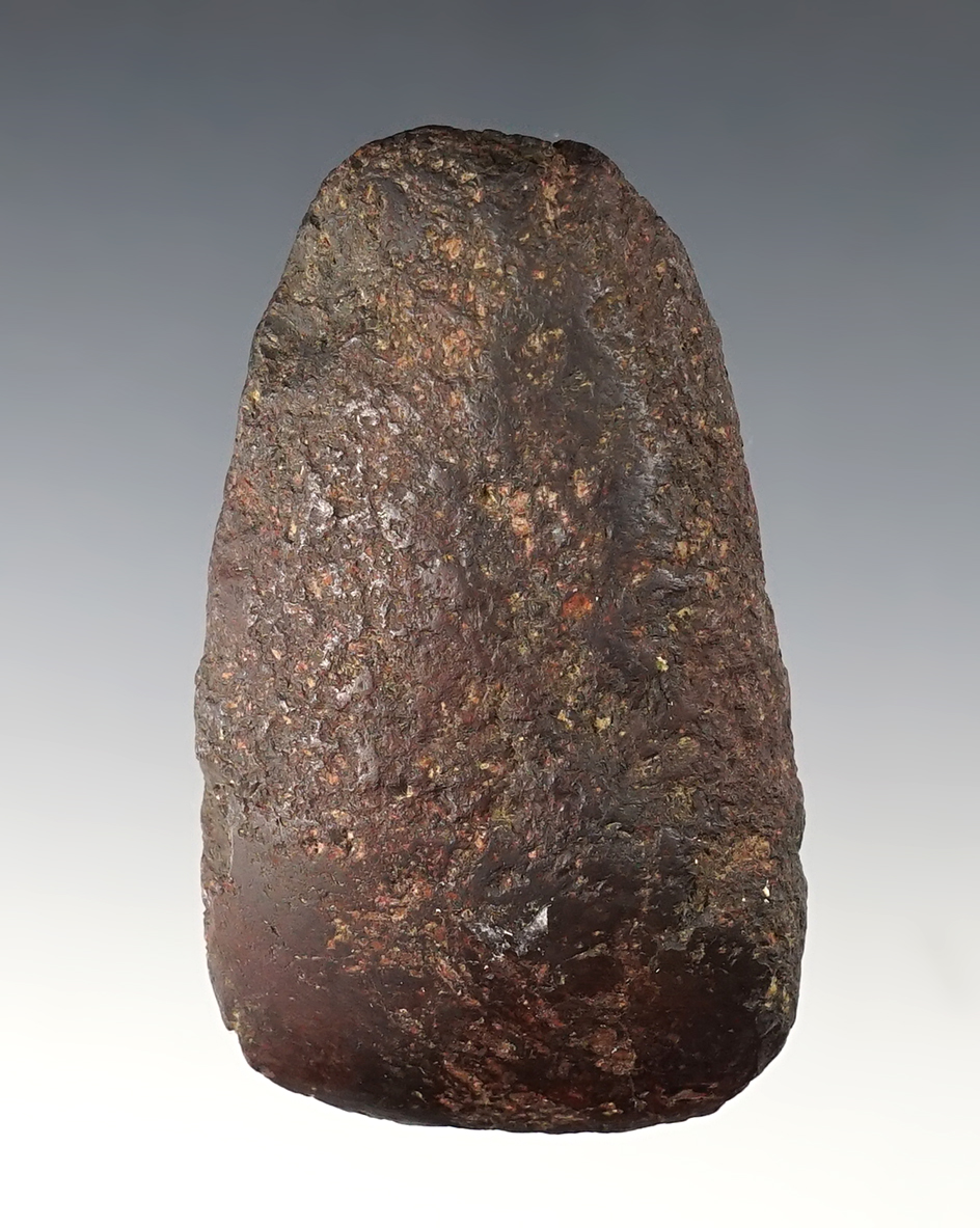 Well made Ohio Hematite Celt that measures 3 1/4".