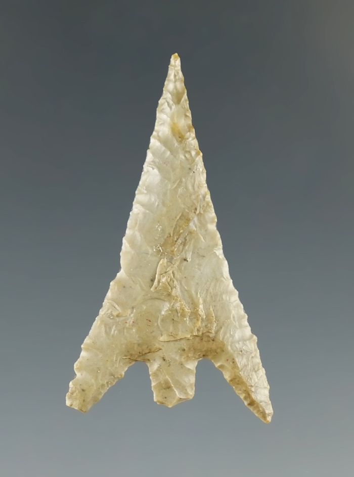 Ex. Museum! Nicely styled 1 3/8" Gunther - Franciscan chert found in Northern California.