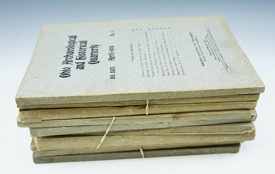 Set of 11 archaeological and historical quarterly journals in various conditions from 1908 - 1910.