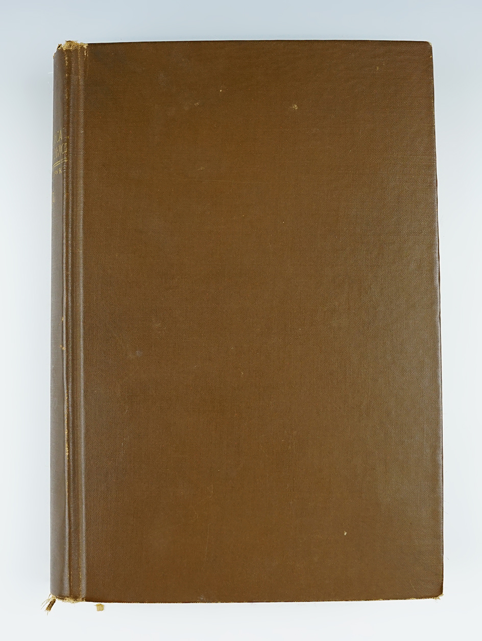 1901 Rare hardcover book in nice condition for age. "Archaeological History of Ohio"