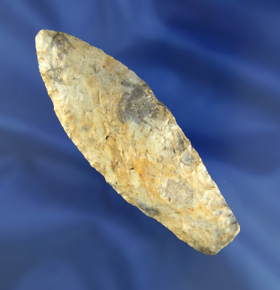 3 7/8" Sedalia made from high-grade Mozarkite Flint found in Cooper Co.,  Missouri