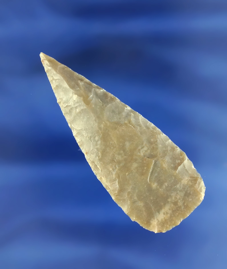 2 9/16" Covington with excellent flaking found in Texas.