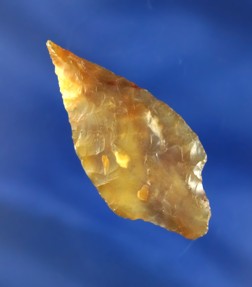 Beautiful material, style and flaking on this 1 7/8" Columbia River Arrowhead - Washington.