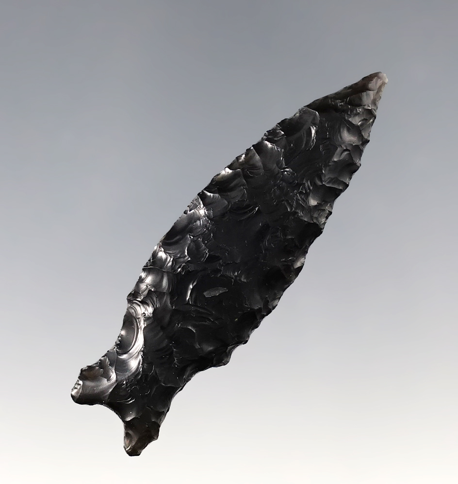 2 1/8" Buchanan-Eared found in Lake Co., Oregon in the 1950's.