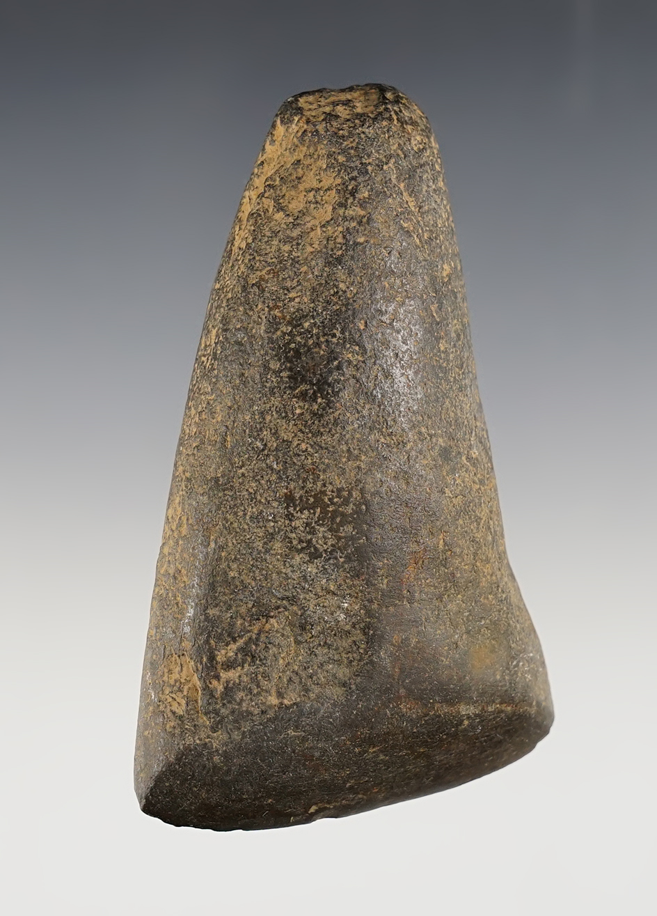 3 5/8" Stone Celts with nice use polished to bit recovered in Geneva New York.