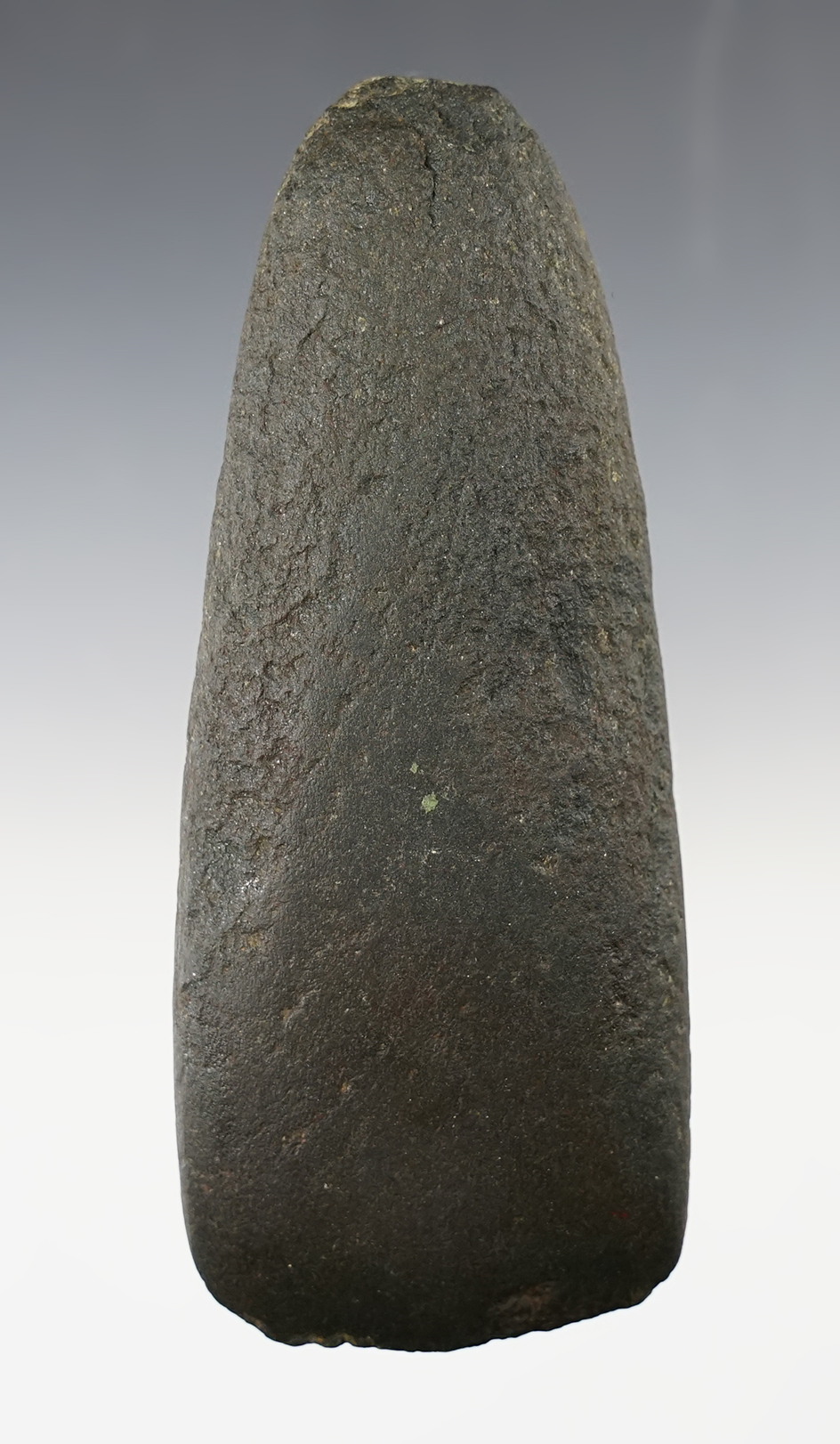 5 1/2" Celt made from patinated Hardstone. Found in the Midwestern U.S.