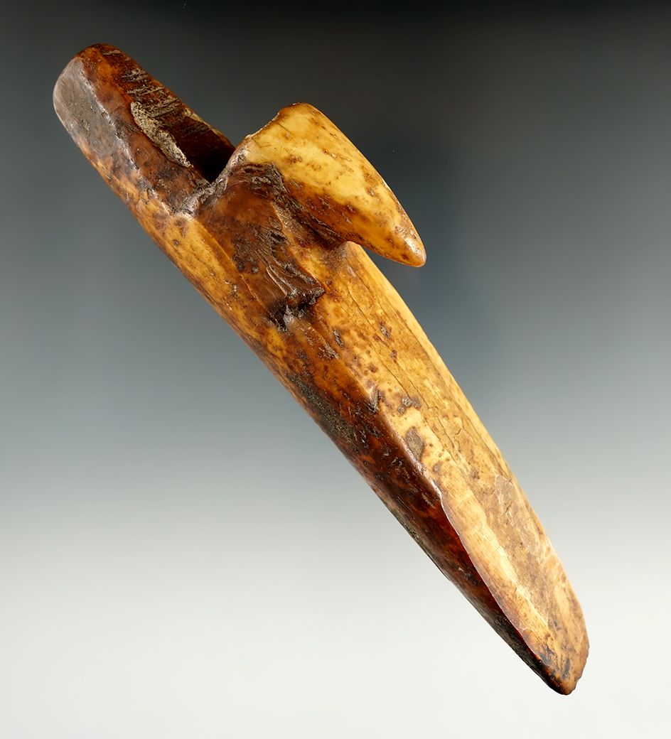 6 5/16" Inuit ice pick/tester that is nicely made. Found in Alaska.