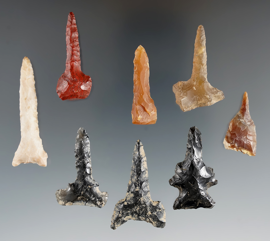 Set of drills found near the Columbia River, Oregon/Washington. Largest is 1 1/2".