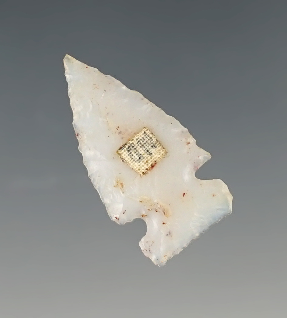 1 1/8" thin and nicely styled Sidenotch arrow point found in New Mexico.