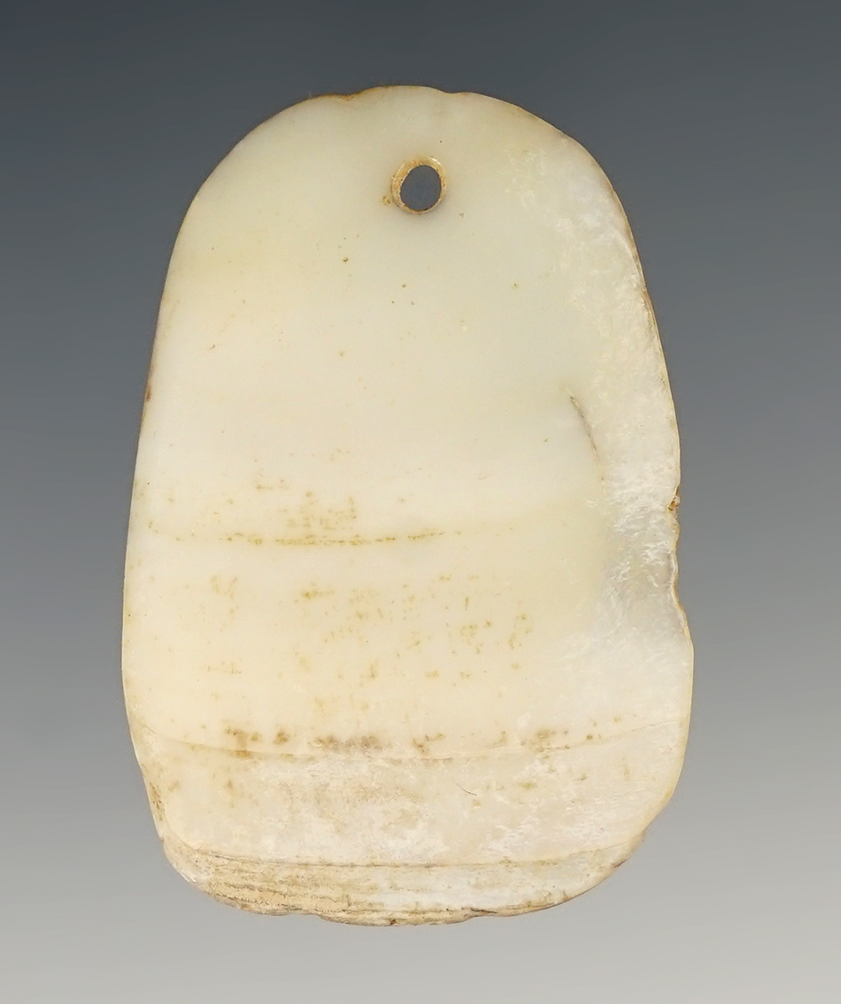 1 7/8" Shell Pendant found in the Rio Puerco Valley, New Mexico.
