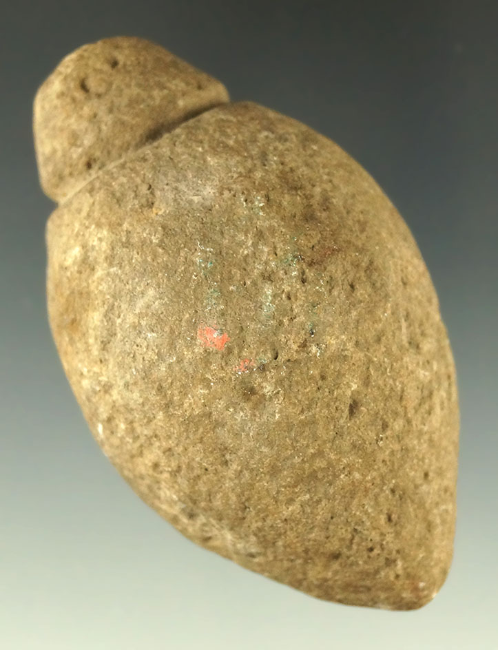 Classic 3" East Coast style Plummet found on a shelf in the basement of a circa 1700s farmhouse…