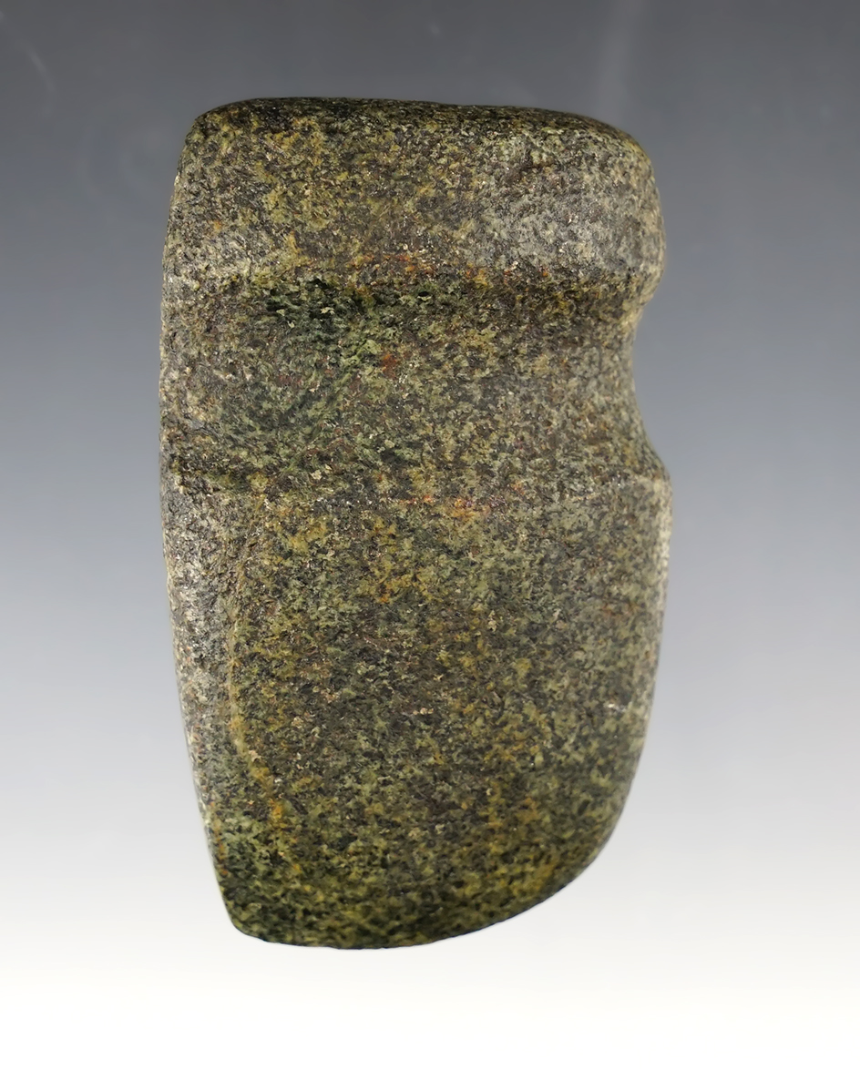 Superb 3 1/8" Miniature 3/4 Groove Ohio Axe that is well made with a sharp bit and great form.