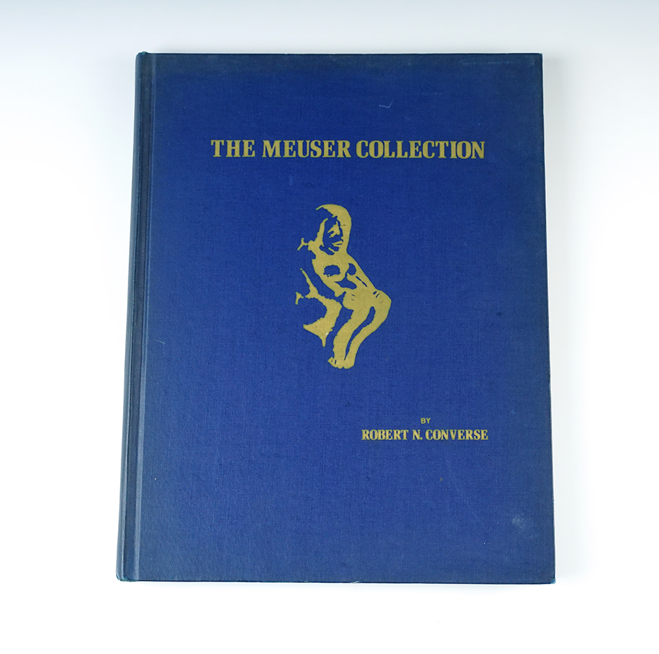 Hardcover Book: "The Meuser Collection" by Robert N. Converse, 1977. In good condition for age.