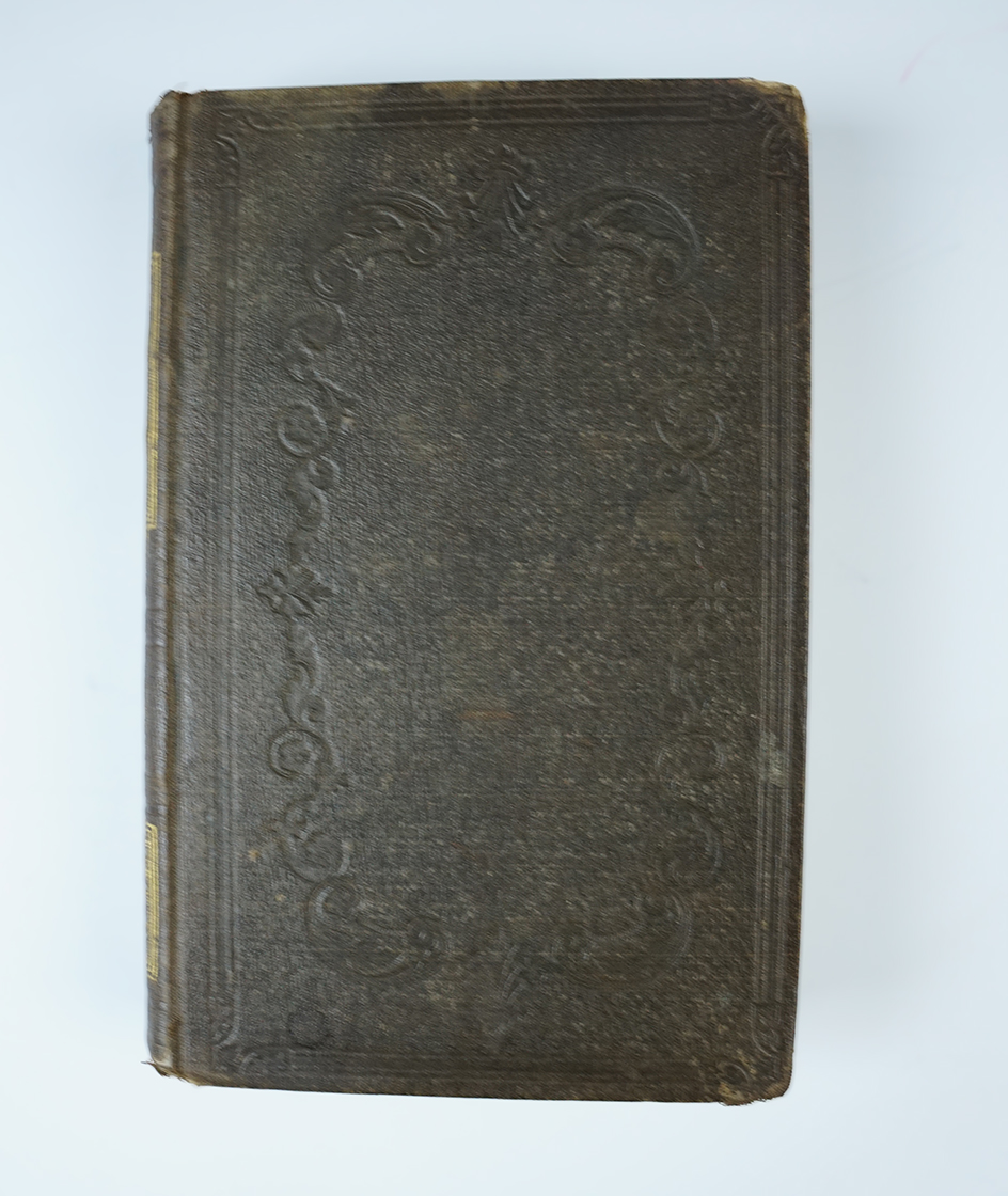 Hardcover Book: "Famous Indians" by Parley's Cabinet Library, 1846.