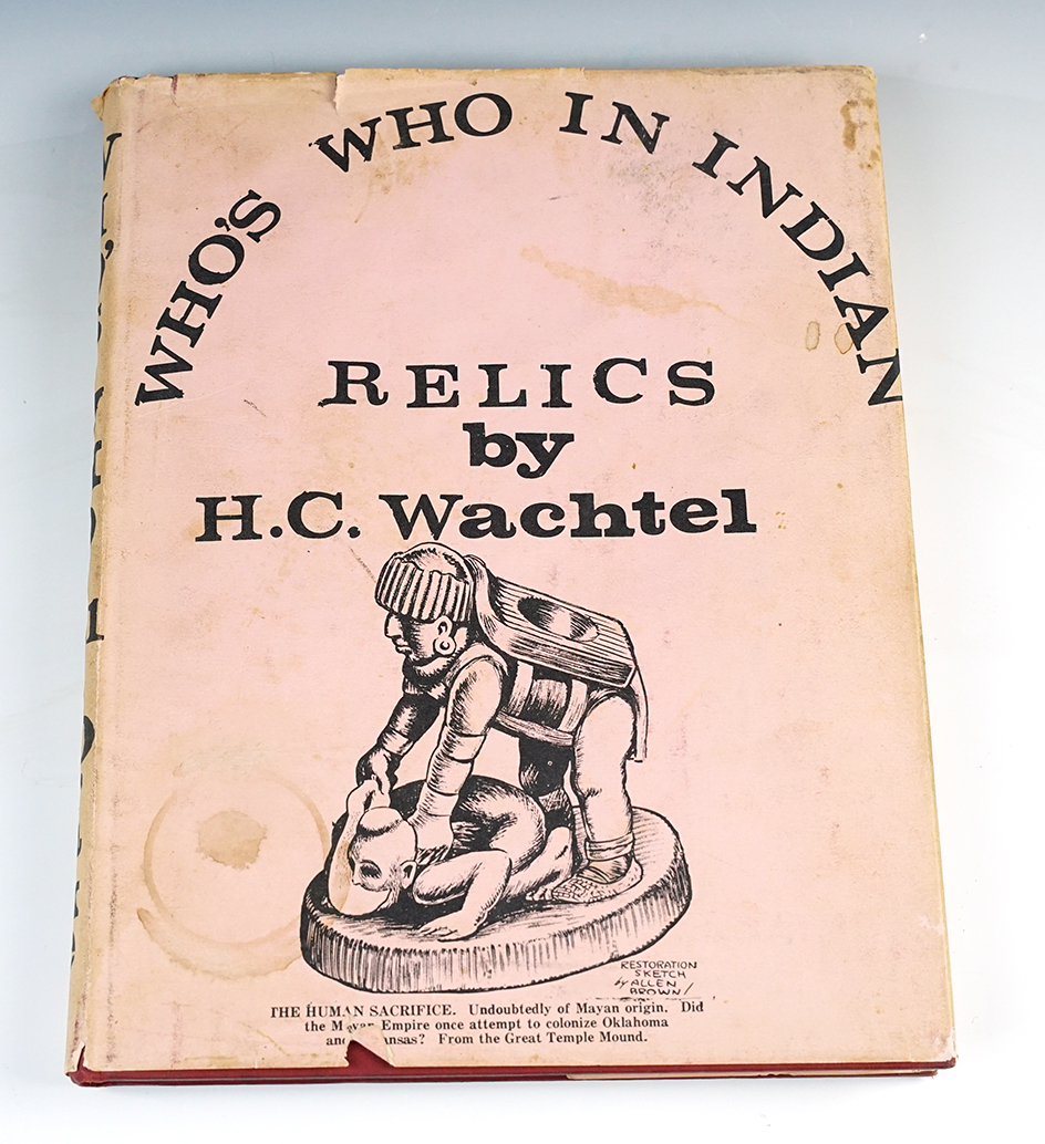 Hardcover Book: "Who's Who in Indian Relics" No. 1, published by Drake in 1973. 